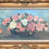 Thumbnail: Roses in Golden Frame Antique  Painting 