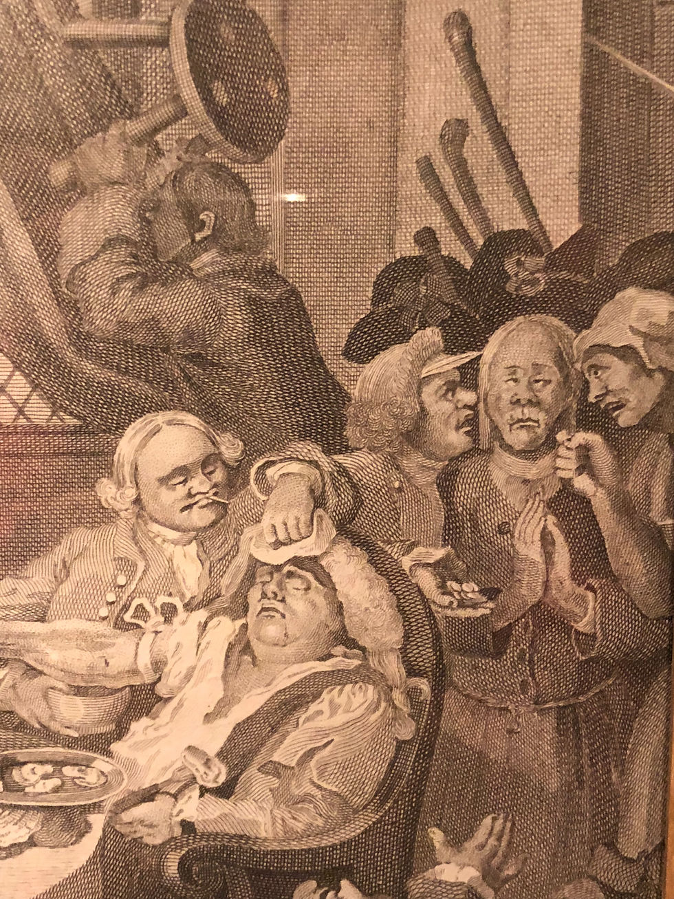 Thumbnail: Antique Hogarth Limited Etching Print
