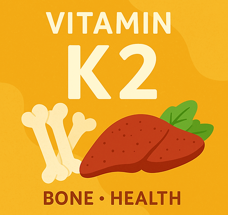 Primary Use / Function: Directs calcium into bones and teeth, prevents arterial calcification, supports cardiovascular and bone health