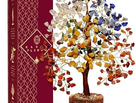 21% OFF Prime Day Deal Crystal Tree of Life 7 Chakra Healing Crystal Trees for Home Decor