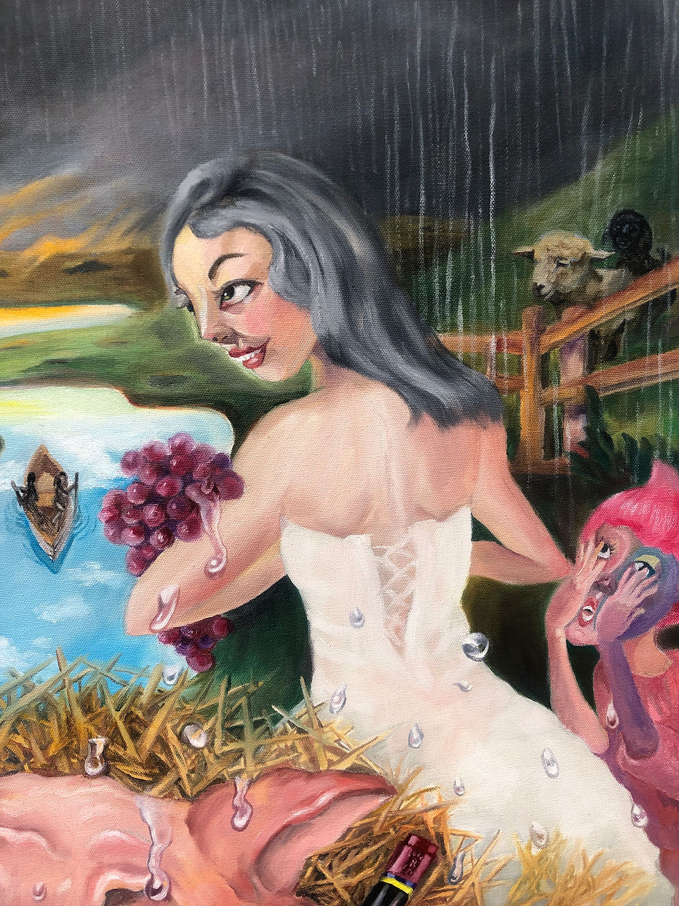 Thumbnail: Meta Universe oil painting
