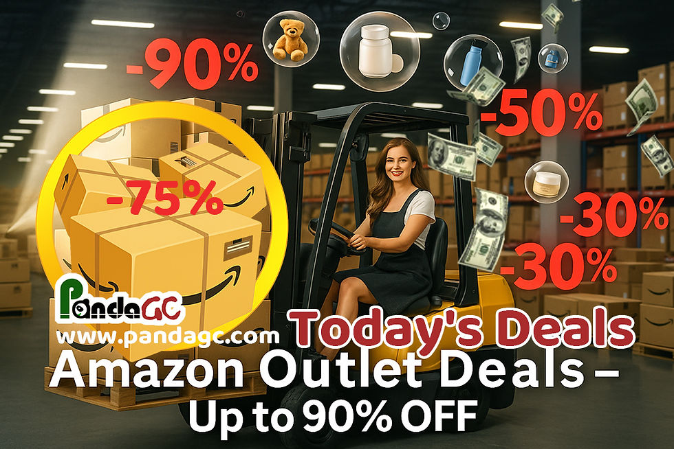 Amazon Overstock Outlet Deals: Save up to 90%