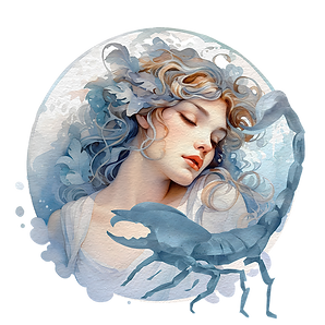 corpio sun sign image symbolizing transformation, emotion and intuition