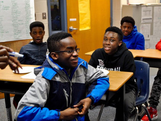 WACC Mentorship program at Walt Whitman Middle School Kickoff!