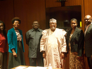 Ghana’s Ambassador, His Excellency Lieutenant General Smith, puts his support behind the West Africa