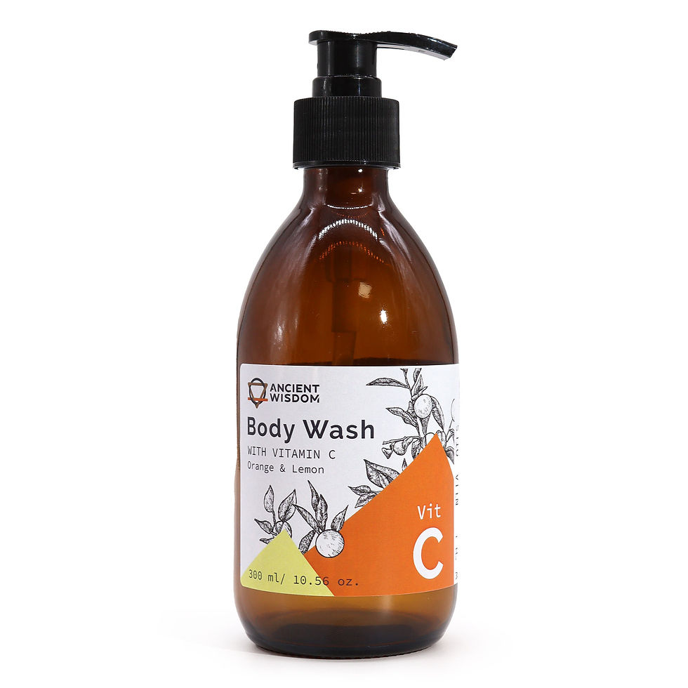 Gel de Banho Vitamina C - Laranja e Limão