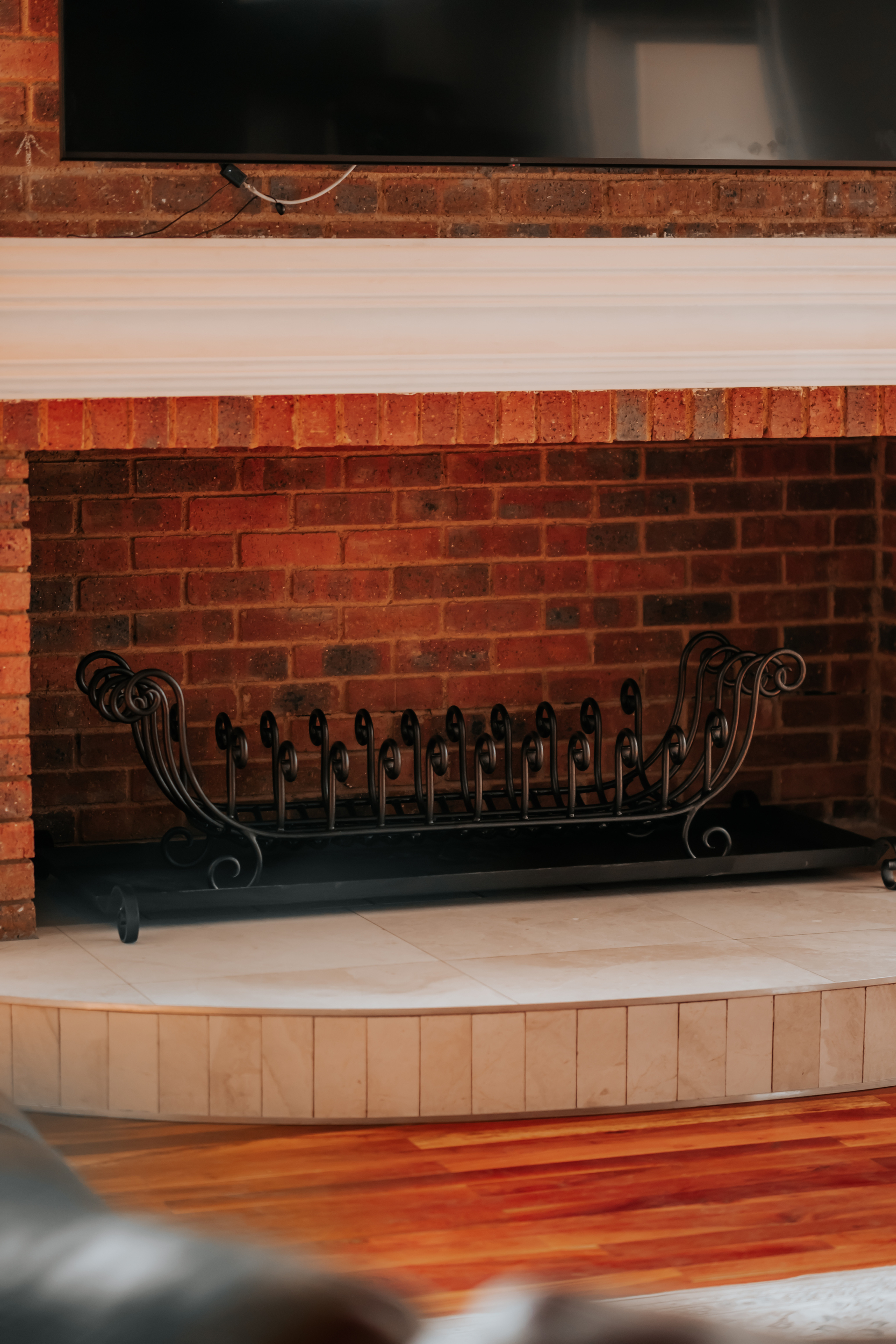 Fire Place Basket with Pan