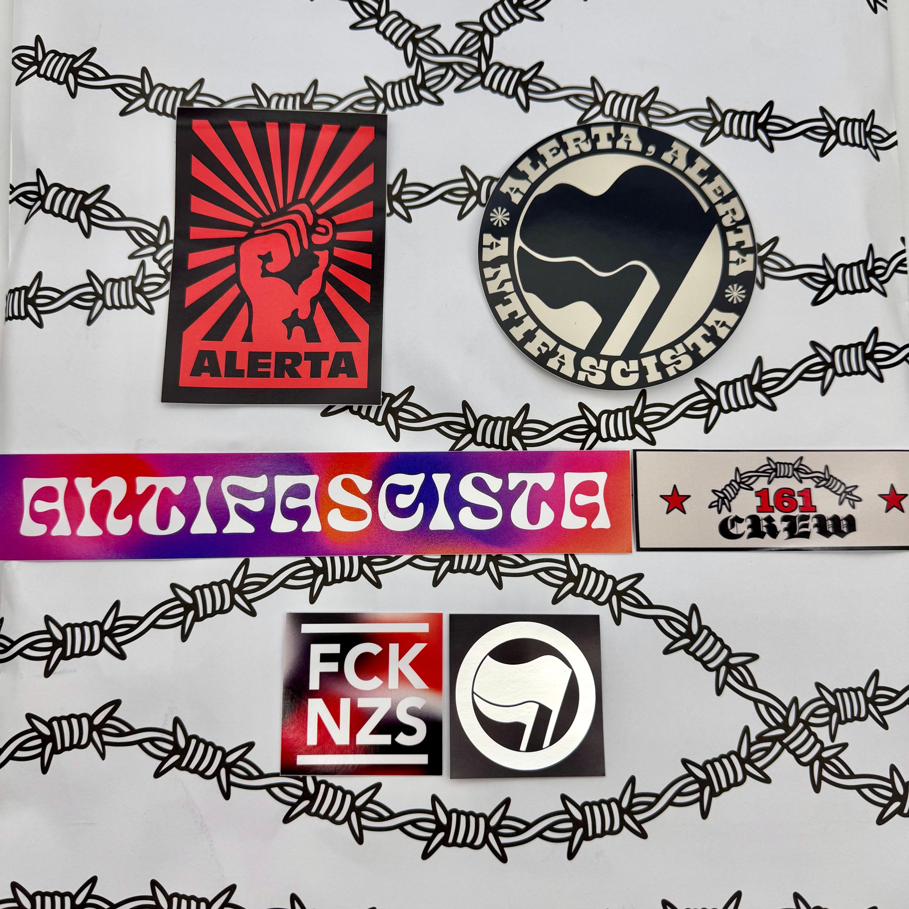 225 Sticker "Antifa-Mix"