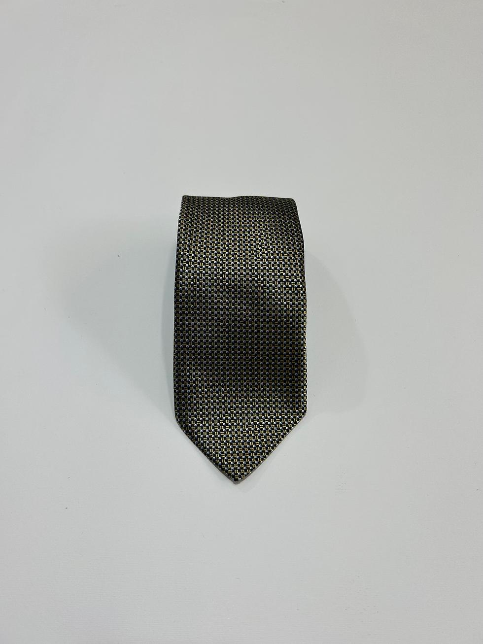 Cravatta uomo in cotone lavorato fantasia