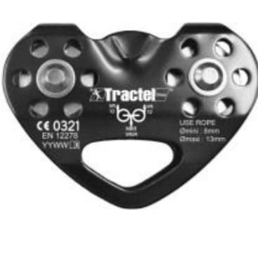 Puleggia doppia in linea - Tractel