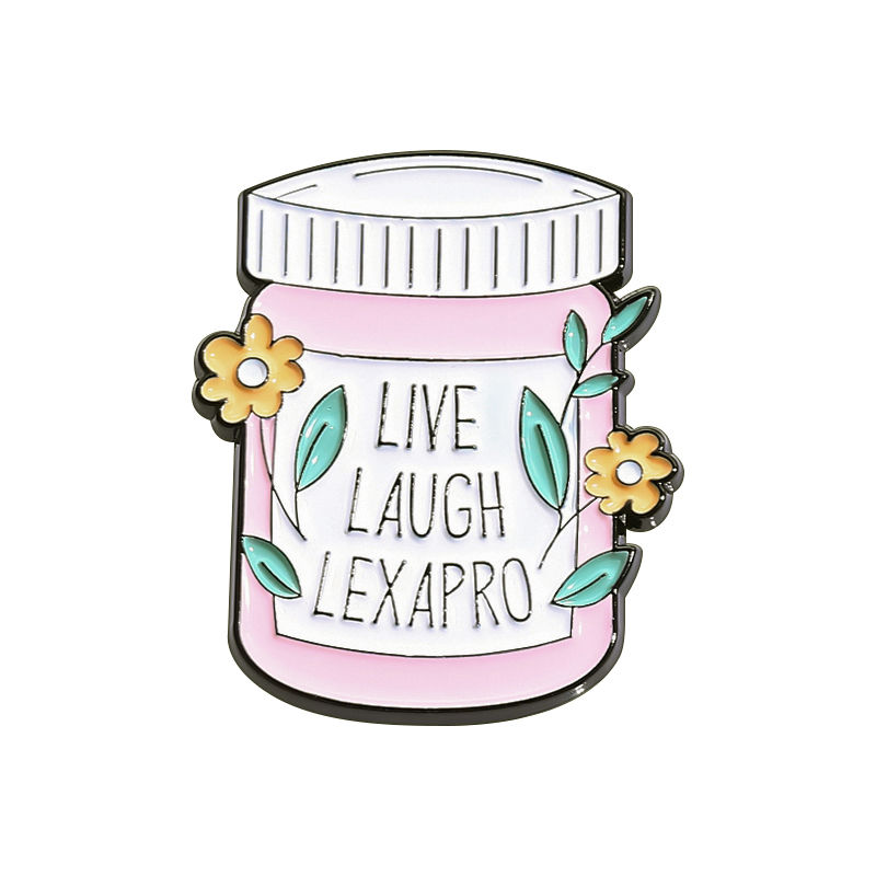 Miniatura: Psychology Mental Health Matters Enamel Pins Invisible Illness Introversion Anxi