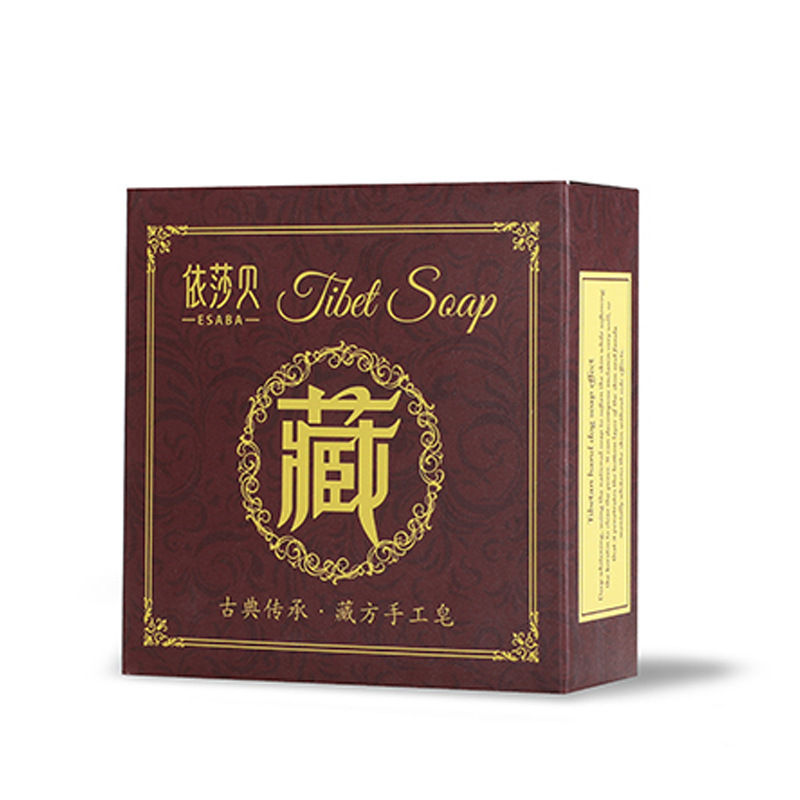 Miniatura: Tibetan Ancient Formula Black Soap Face Clean Chinese Herbal Soap with Cordyceps