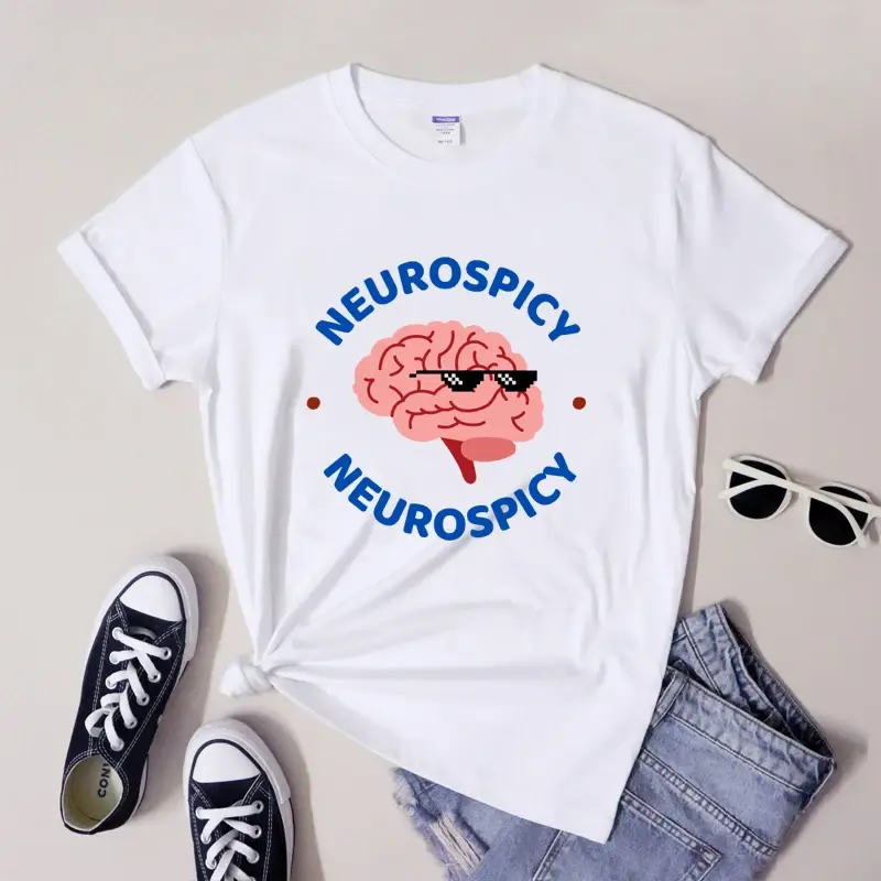 Neurospicy T-Shirt ADHD Neurodivergent Tshirts