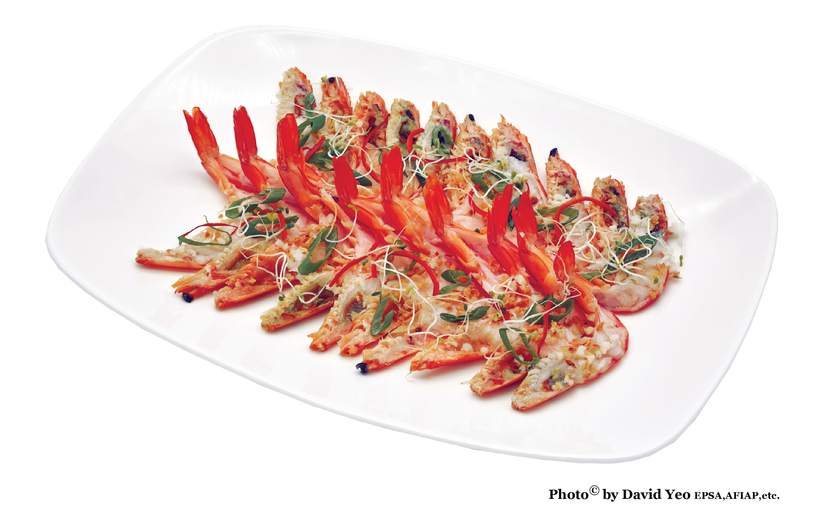 Plate of Prawns