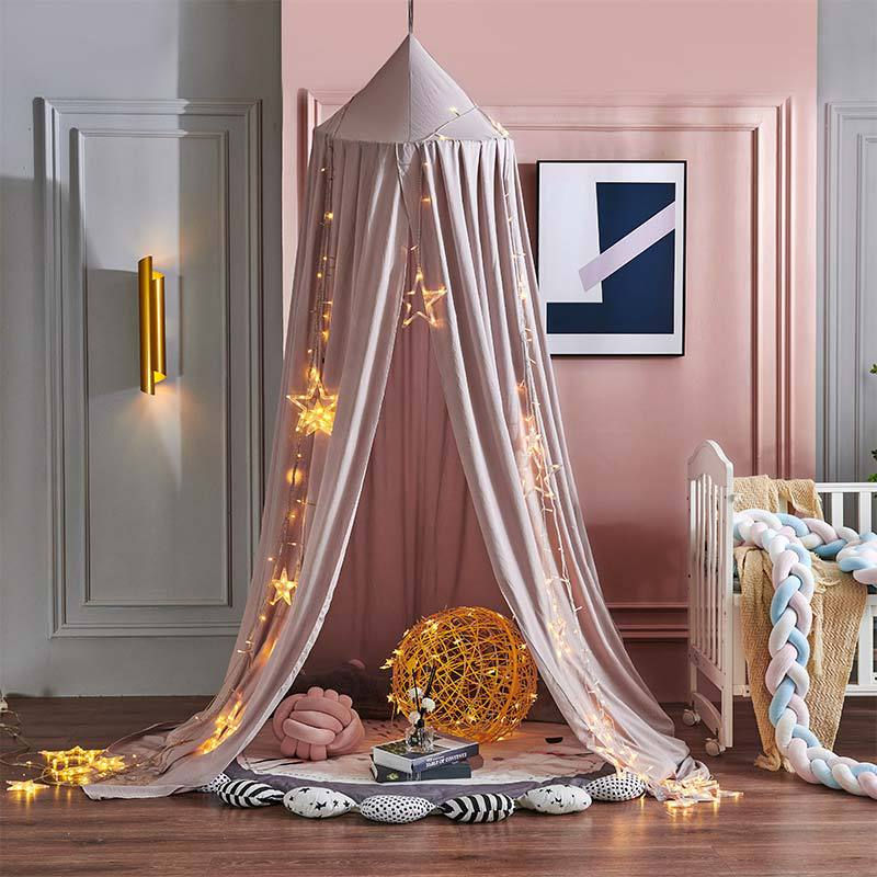 Thumbnail: Little Paws Princess Hanging Bed Canopy