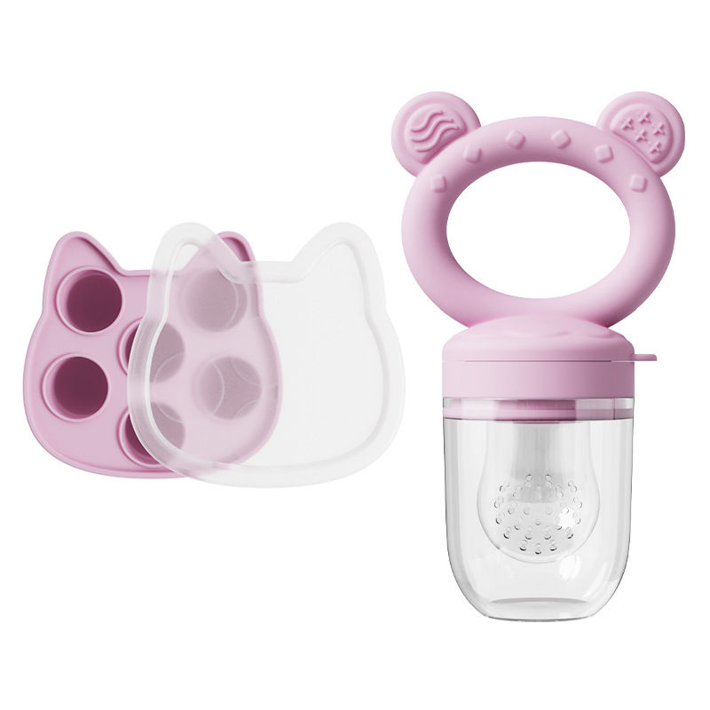 Thumbnail: Little Paws Silicone Baby Food Feeder