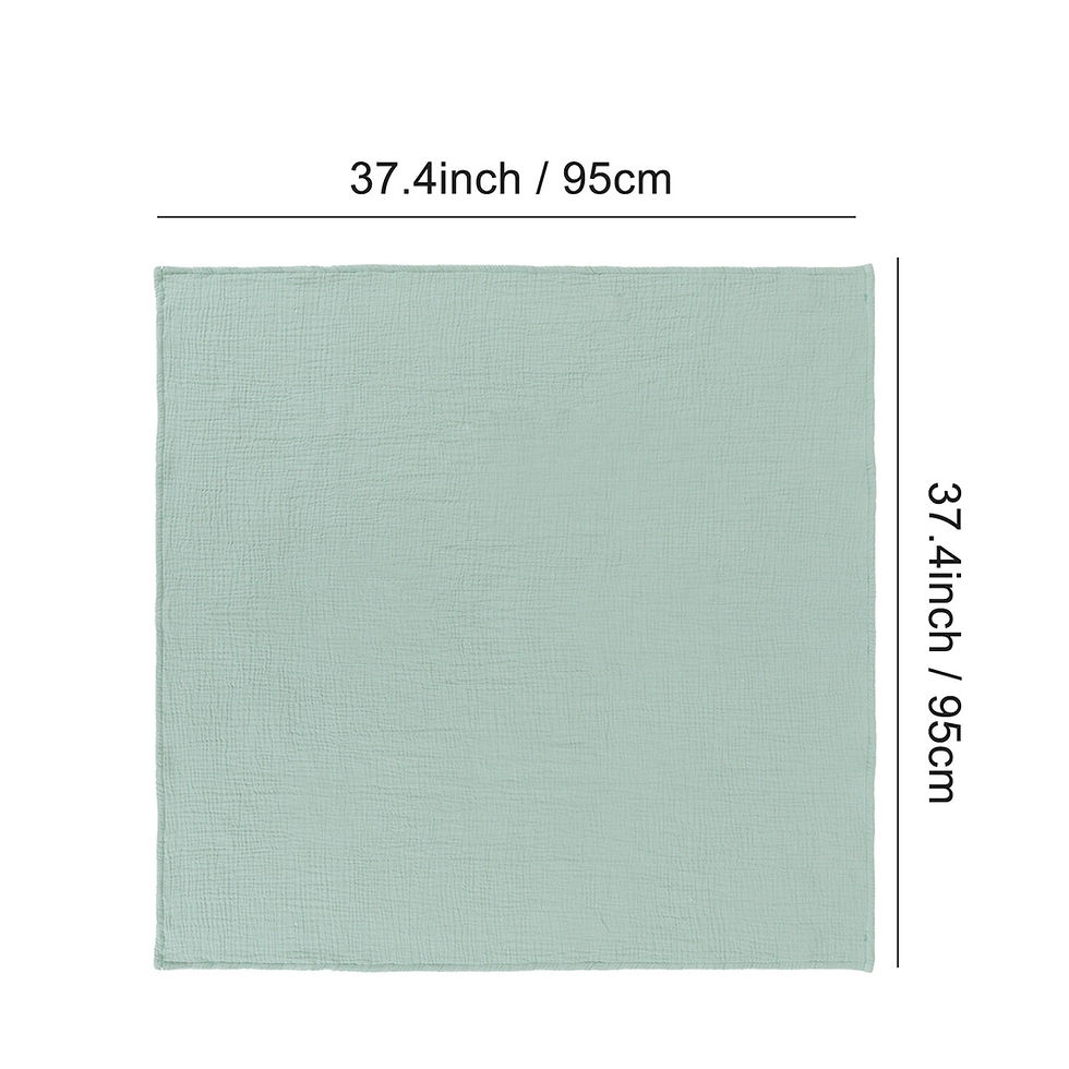 Thumbnail: Little Paws Muslin Baby Blanket