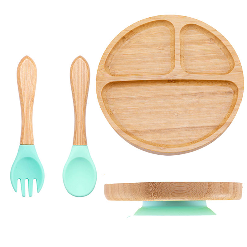 Thumbnail: Little Paws Bamboo Feeding Plate