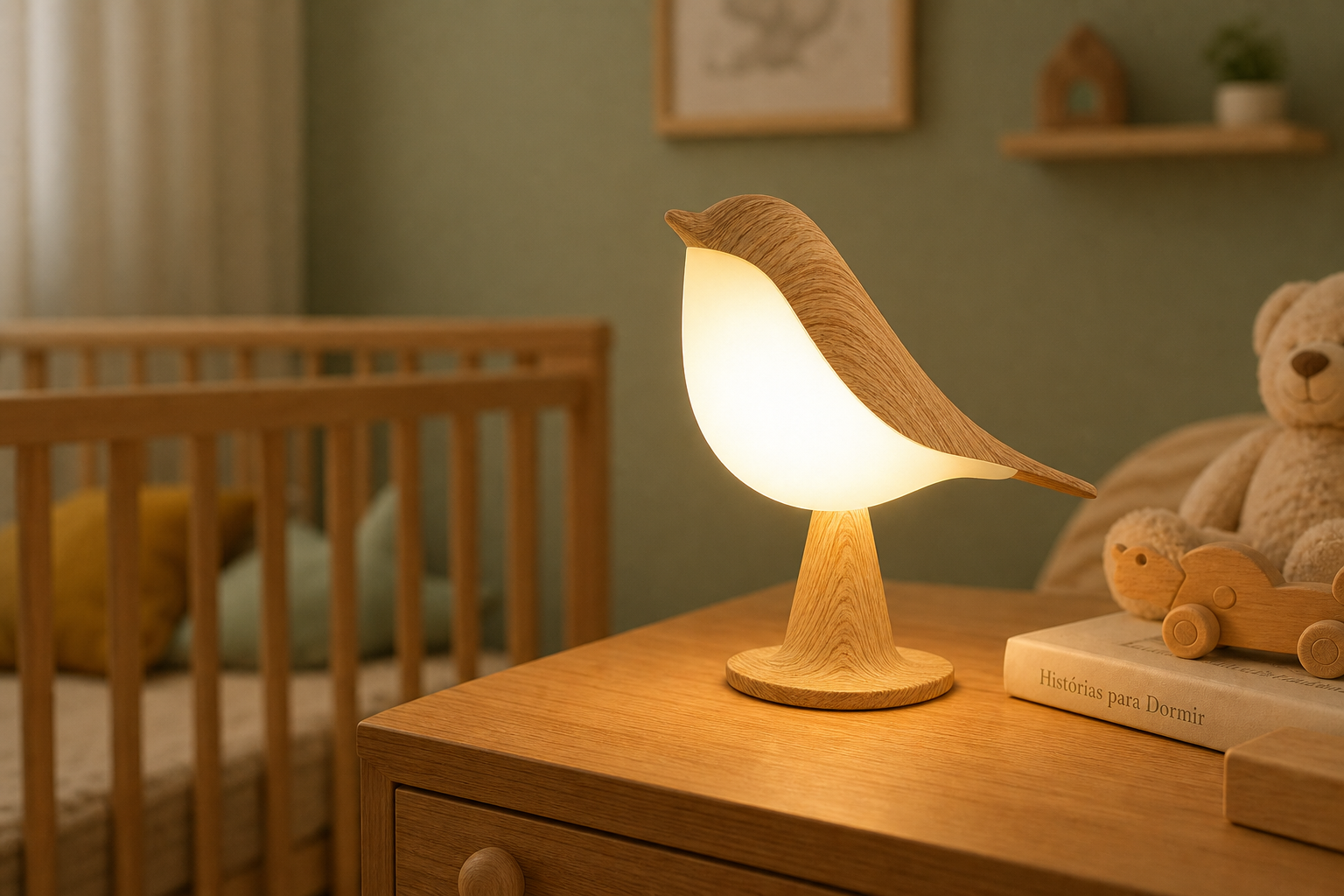 Little Paws Bird Night Light