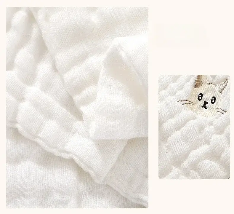 Thumbnail: Little Paws Cotton Baby Burp Cloths