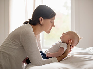 Mother Holding Baby