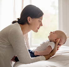 Mother Holding Baby