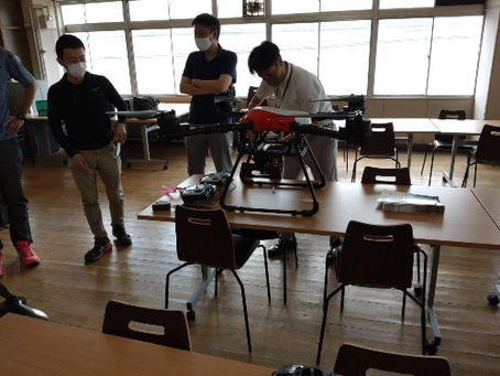 人の輪デザイン委員会主催ドローン研修事業