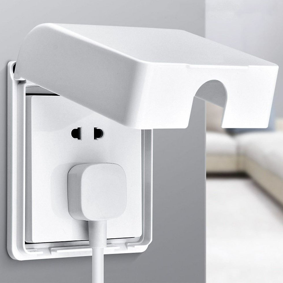 Thumbnail: Waterproof 86 Type Switch Protective Cover Power Outlet Safety Electric Plug Cov