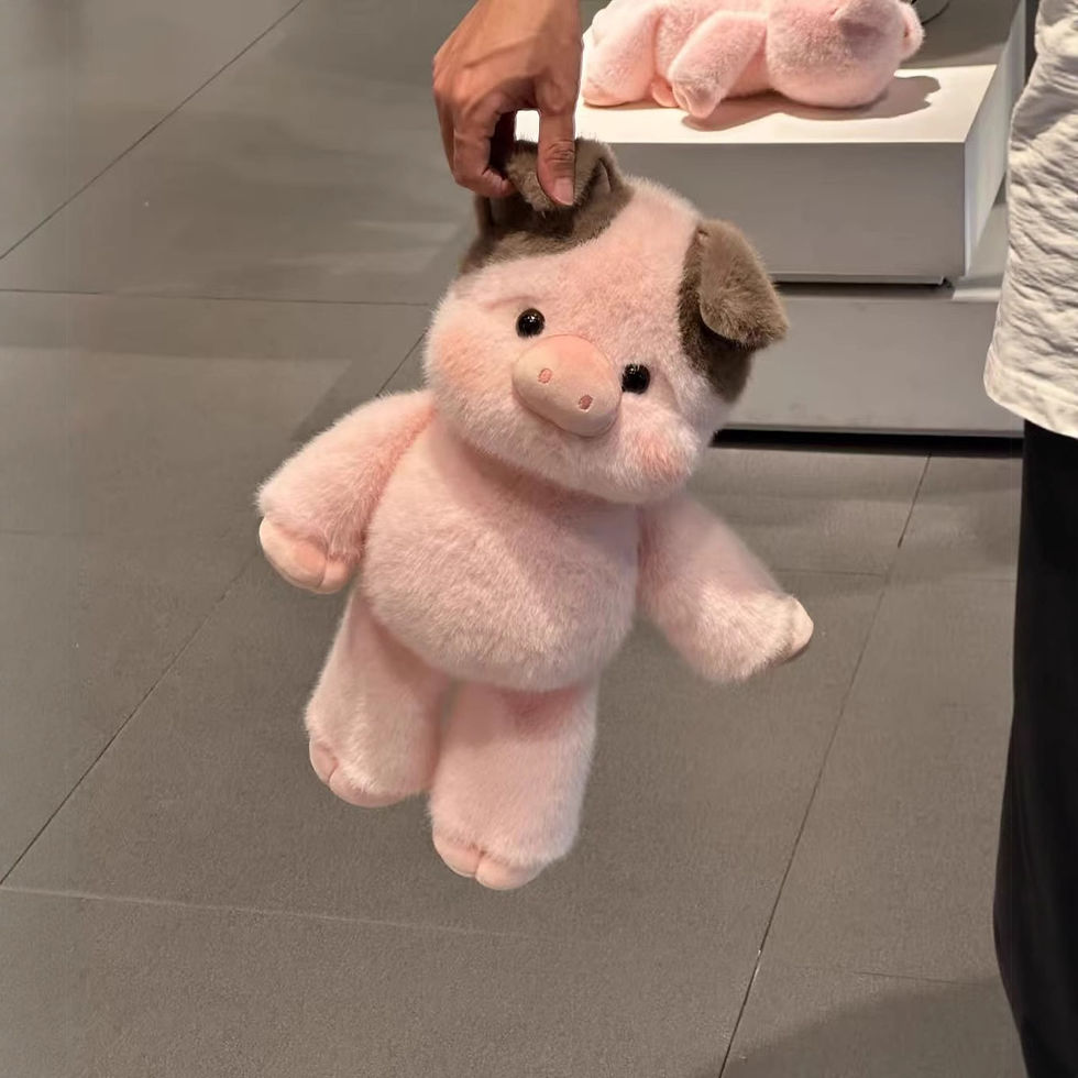 Thumbnail: SnugglePig Soft Plush Sleep Companion