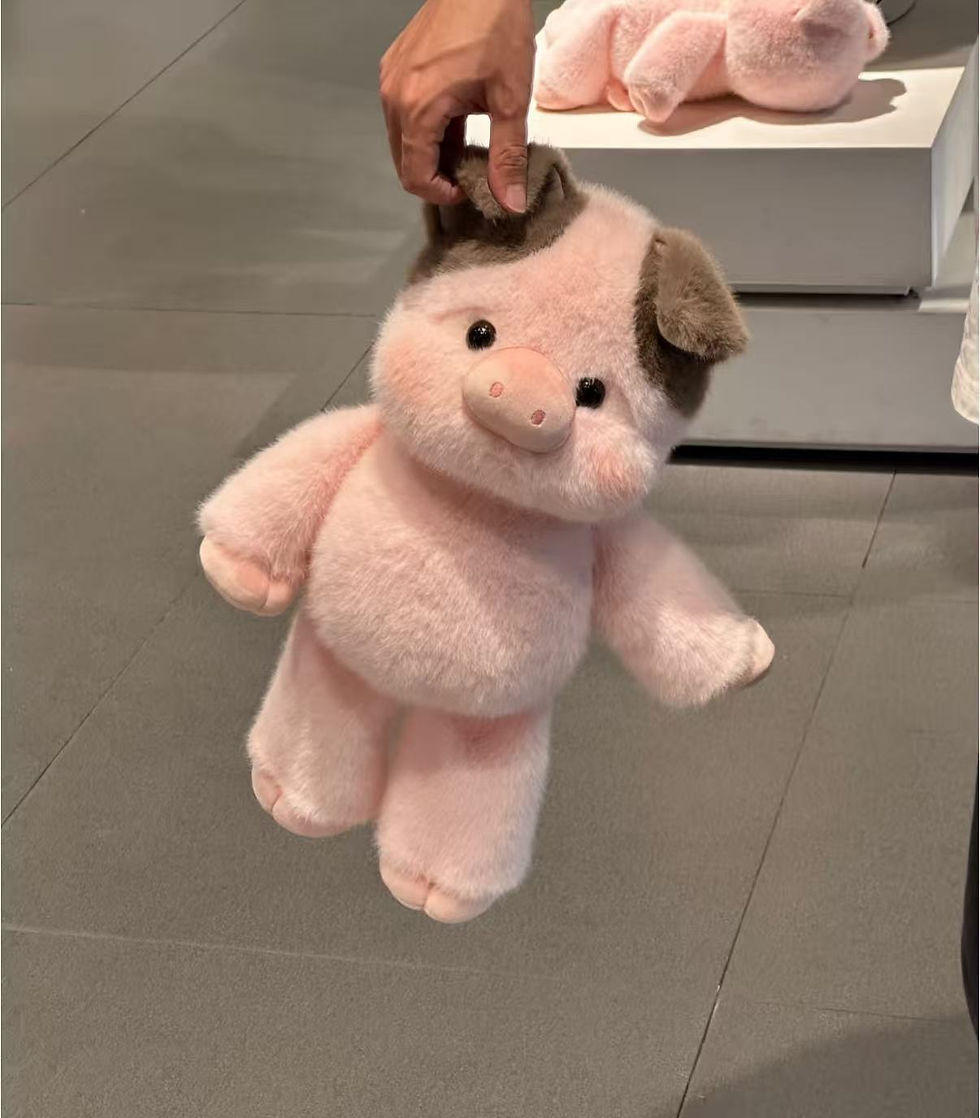 Thumbnail: SnugglePig Soft Plush Sleep Companion