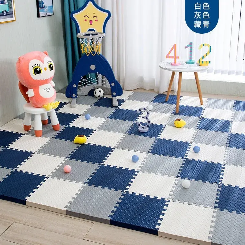 12pcs Foam Baby Play Mat Puzzle Mat Kids Interlocking Exercise Tiles Rugs Floor