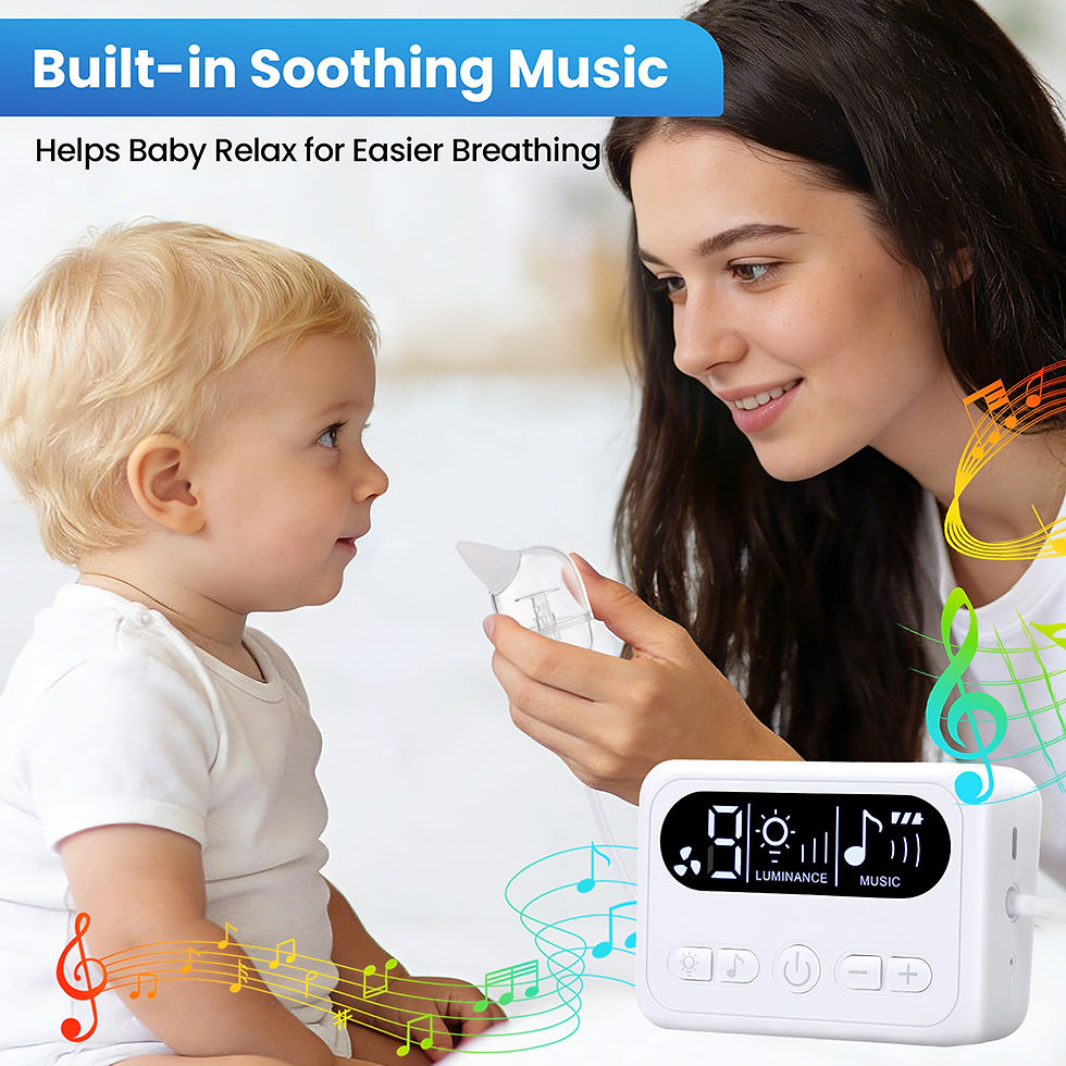 Thumbnail: Baby Nasal Aspirator Electric Nose Cleaner Newborn Baby 9-Speed Nose Suction Dev