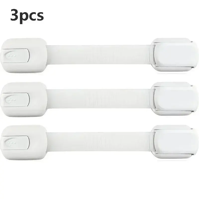 Thumbnail: Baby Safety Lock Drawer Child Safety Cabinet Locks Adhesive Cabinet Drawer Door 