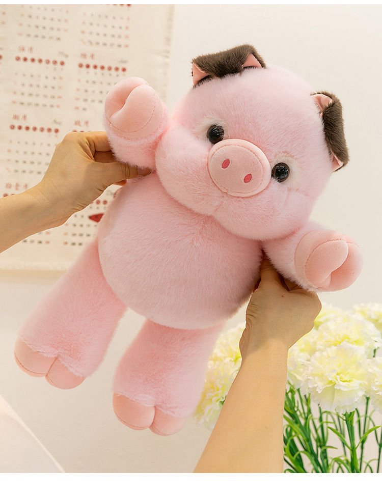 Thumbnail: SnugglePig Soft Plush Sleep Companion