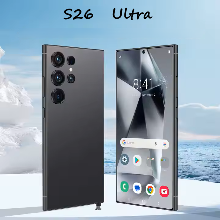 Thumbnail: S26 Ultra 5G Smartphone 6.8" Android Cellphone Dual SIM Global Unlocked New