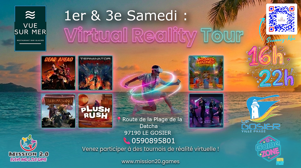 VIRTUAL REALITY TOUR - GOSIER - VUE SUR MER