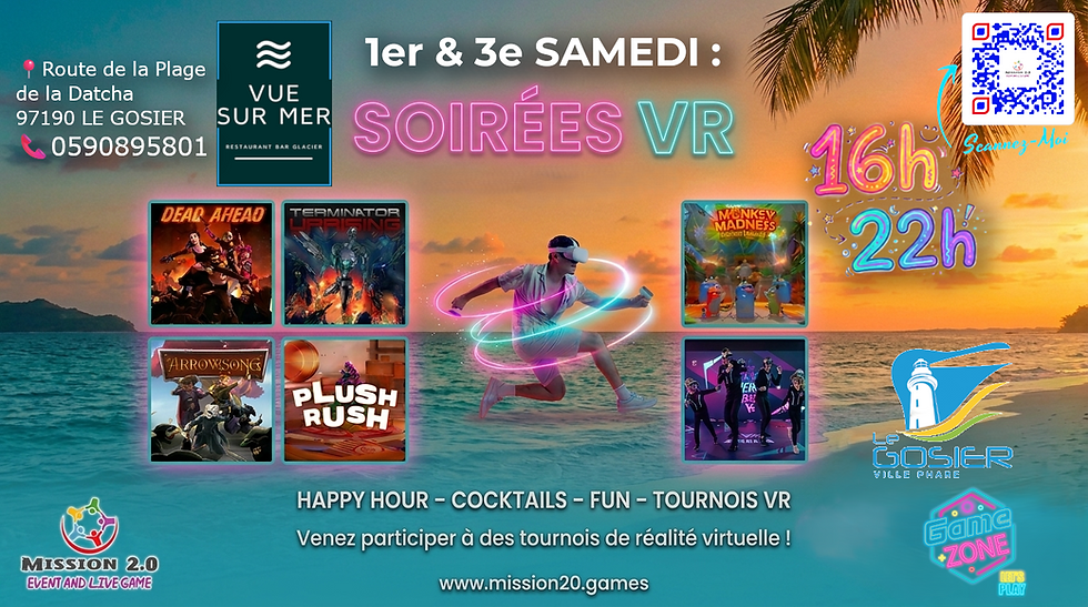 VIRTUAL REALITY TOUR - GOSIER - VUE SUR MER