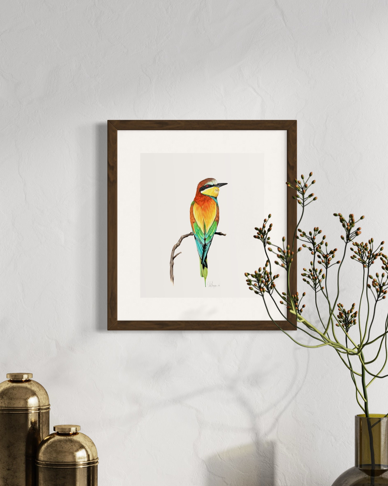 Eurasian Bee Eater Giclee Print