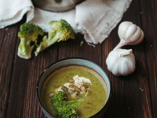 vegetarian broccoli soup