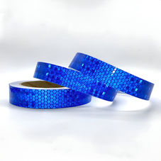 blue reflective hula hoop tape