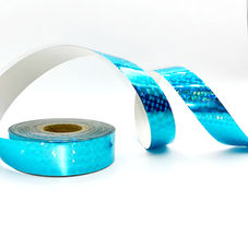 light blue teal prism hula hoop tape