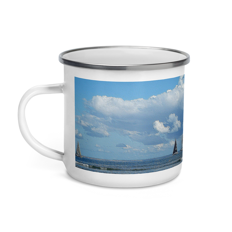 Enamel Mug, EURAN Sailing designs 2