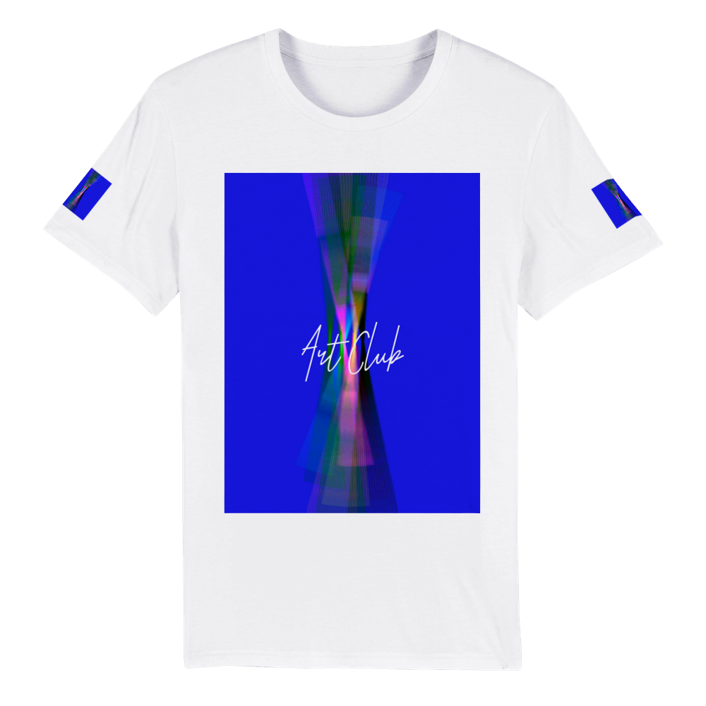 Organic Unisex Crewneck T-shirt. Art by Alexis 0005000600010009_V_V-3 Art Club 1