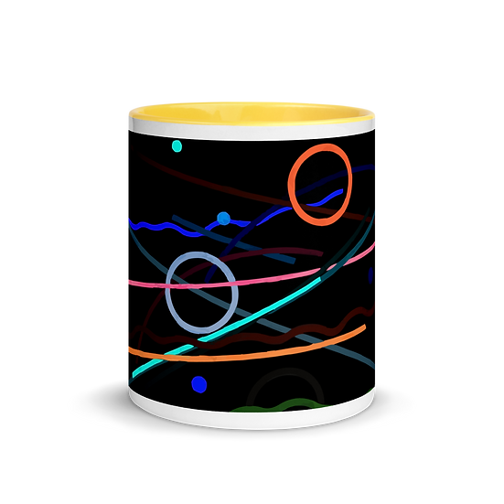 Mug with Color Inside. Art by Alexis