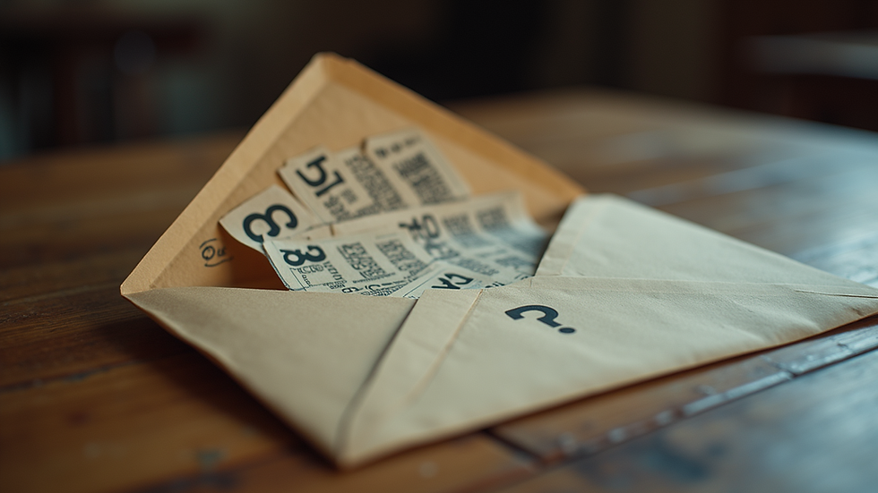 Unraveling Fun with Mystery Puzzle Envelopes