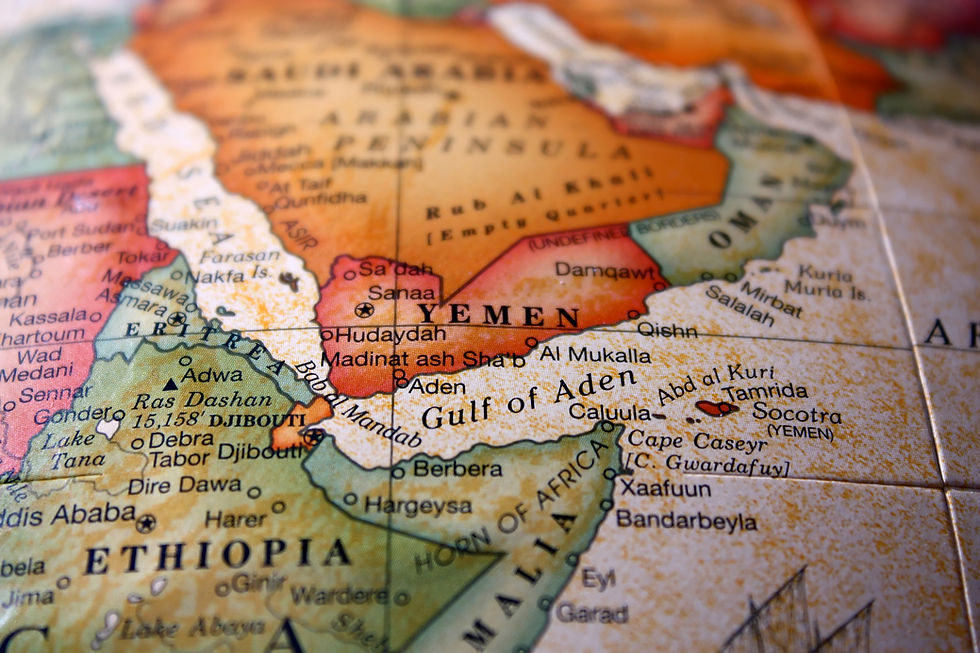 Map of Yemen