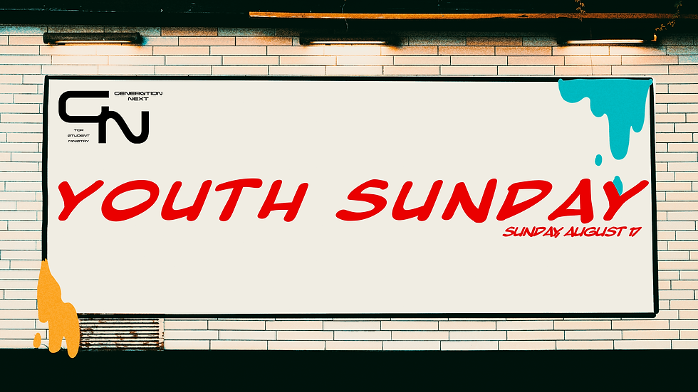 Youth Sunday