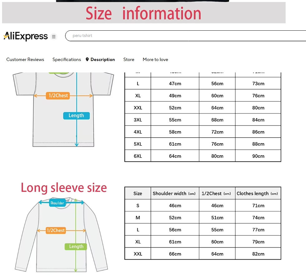 Thumbnail: Peruvian T-Shirt, Food Peru Foodie Chef Gastronomy Gift