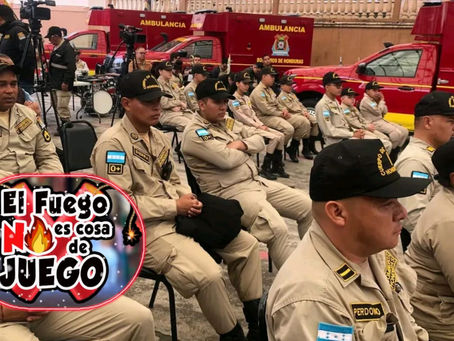 Cuerpo de Bomberos lanza campaña "El fuego no es cosa de juego" 
