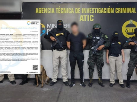 Detención judicial al supuesto asesino de enfermera del Tórax, eran compañeros de trabajo